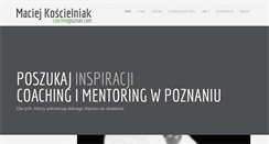 Desktop Screenshot of coachingpoznan.com