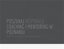 Tablet Screenshot of coachingpoznan.com